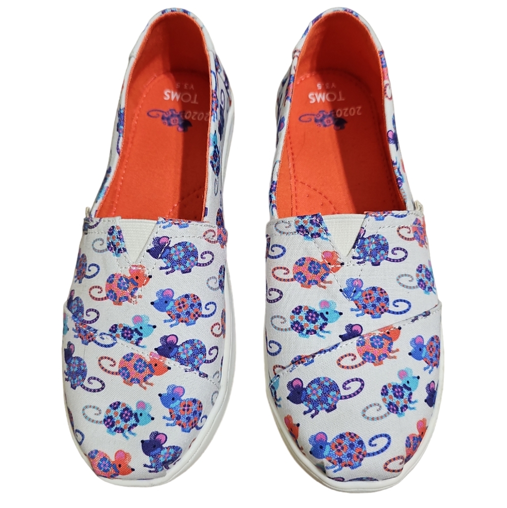 S:3.5 Toms Youth Slip on Shoes
